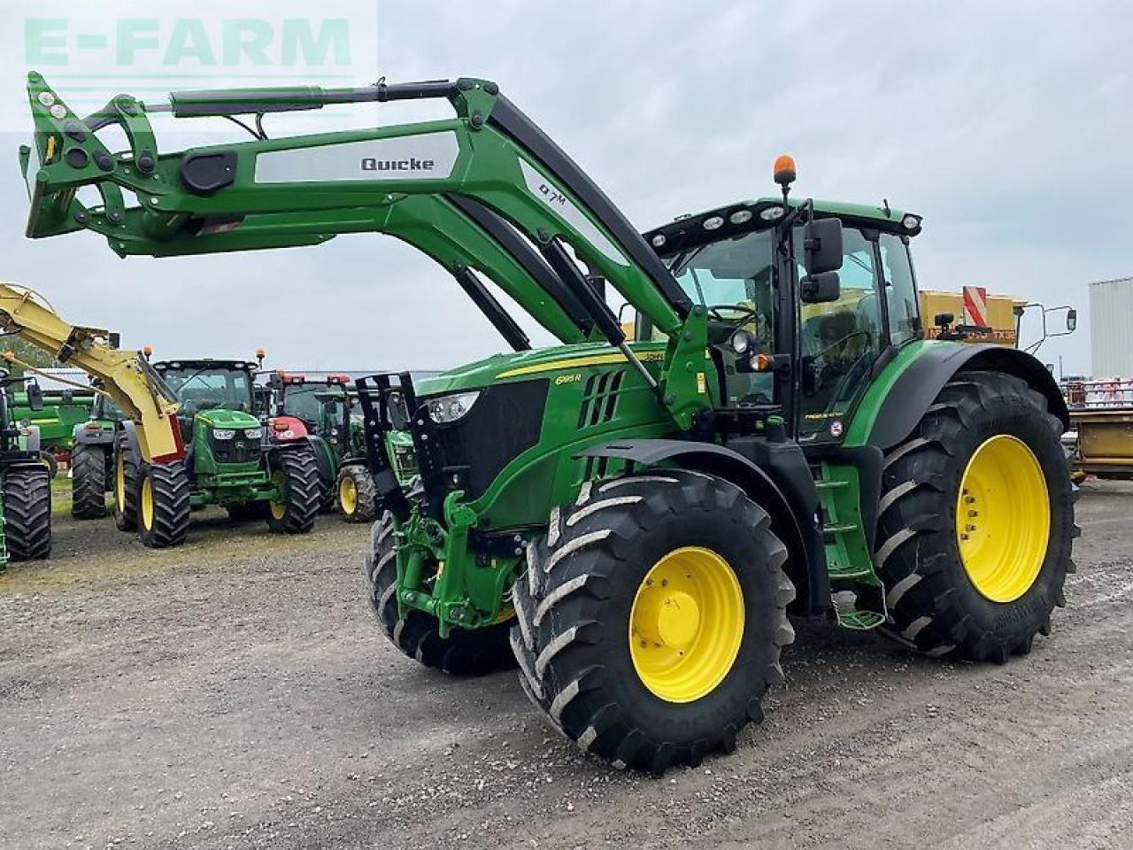 John Deere 6195r - Farm tractor: picture 1 John Deere 6195r - Farm tractor: picture 1