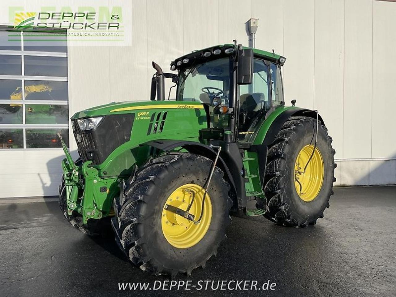 John Deere 6195r - Farm tractor: picture 1 John Deere 6195r - Farm tractor: picture 1