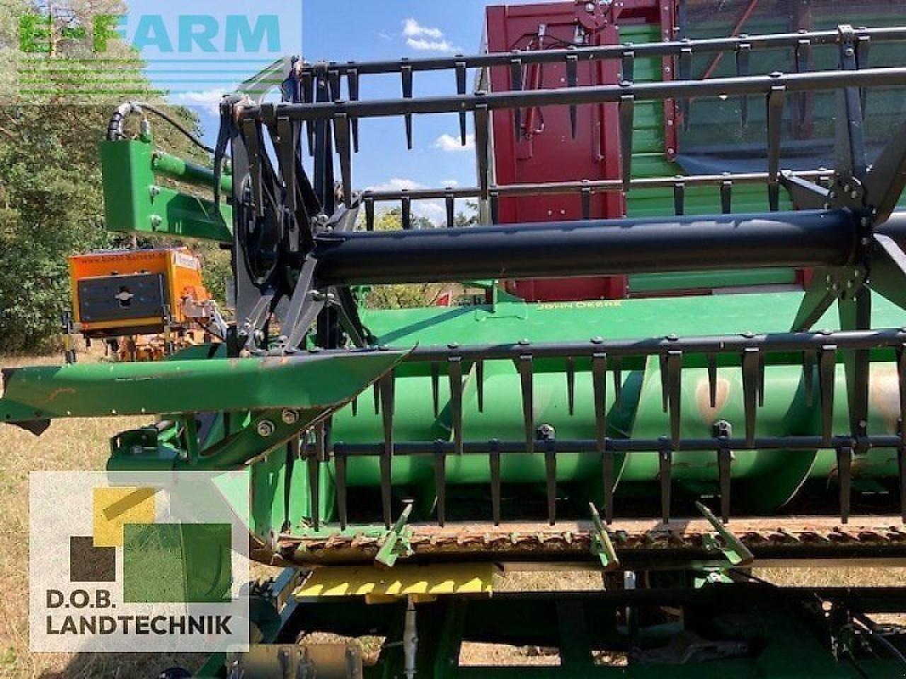 John Deere 640x mit schneidwerkswagen schneidwerk - Forage harvester attachment: picture 3 John Deere 640x mit schneidwerkswagen schneidwerk - Forage harvester attachment: picture 3