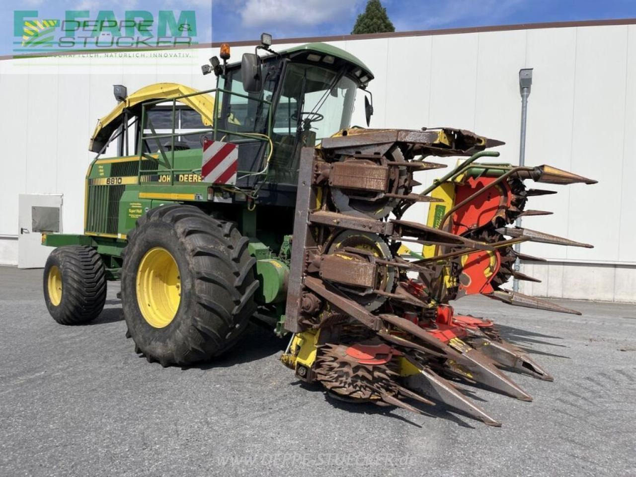 John Deere 6810 mit gebiss - Forage harvester: picture 3 John Deere 6810 mit gebiss - Forage harvester: picture 3