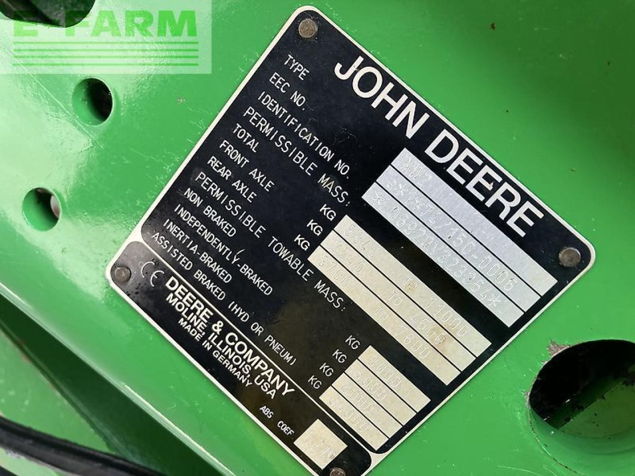 Farm tractor John Deere 6920 s *auto quad*: picture 24