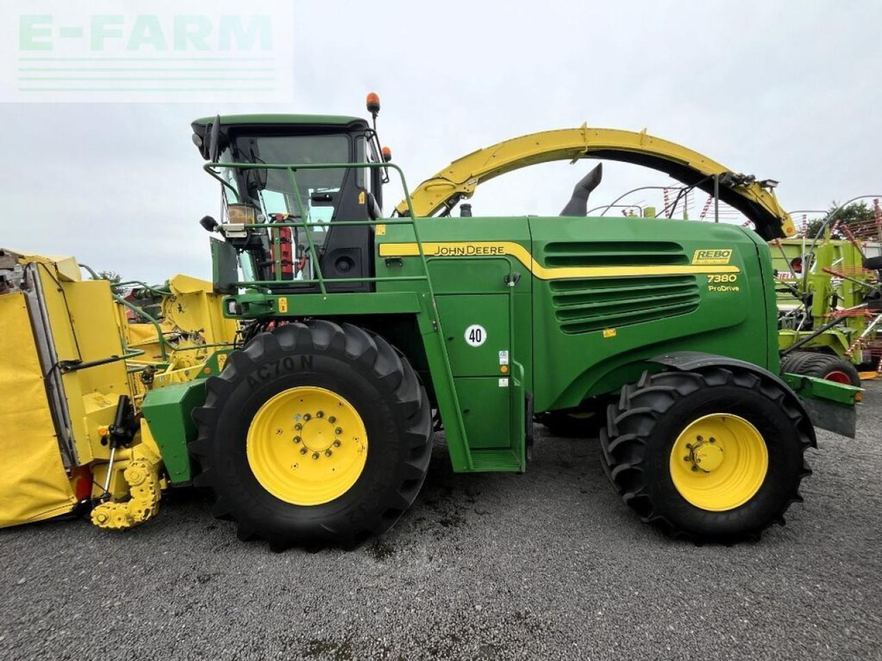 John Deere 7280 prodrive, allrad, 40 km/h, kemper 360, pick - Forage harvester: picture 4 John Deere 7280 prodrive, allrad, 40 km/h, kemper 360, pick - Forage harvester: picture 4