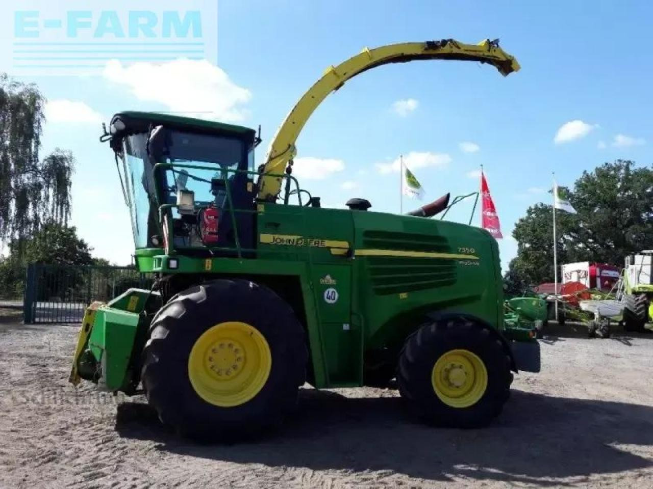 John Deere 7350 ohne vorsatz - Forage harvester: picture 4 John Deere 7350 ohne vorsatz - Forage harvester: picture 4