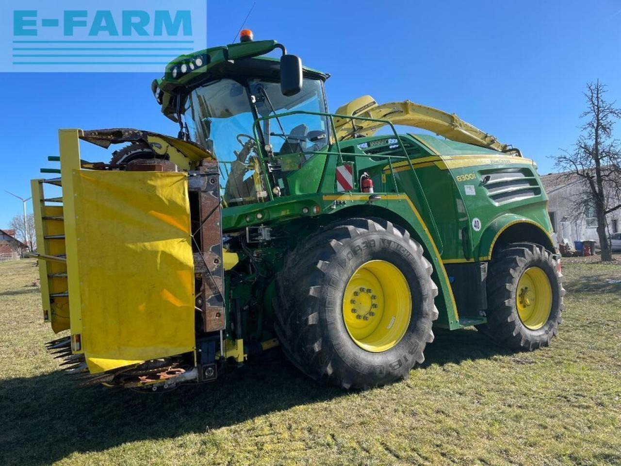 John Deere 8300 - Forage harvester: picture 1 John Deere 8300 - Forage harvester: picture 1