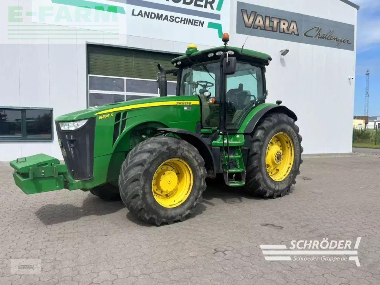John Deere 8335 r autopower + zwillingsbereifung - Farm tractor: picture 1 John Deere 8335 r autopower + zwillingsbereifung - Farm tractor: picture 1