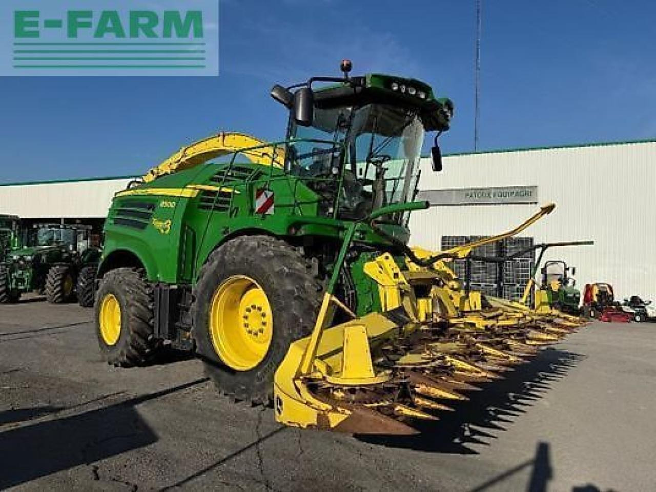 John Deere 8500 - Forage harvester: picture 3 John Deere 8500 - Forage harvester: picture 3