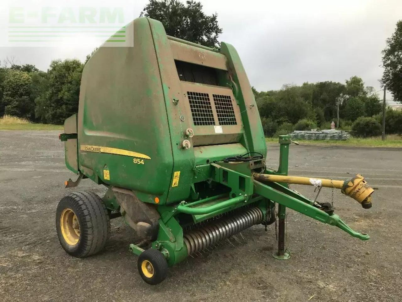John Deere 854 rotoflow - Square baler: picture 1 John Deere 854 rotoflow - Square baler: picture 1