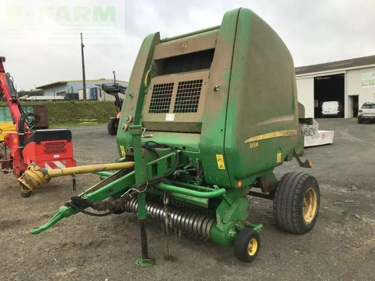 John Deere 854 rotoflow - Square baler: picture 2 John Deere 854 rotoflow - Square baler: picture 2