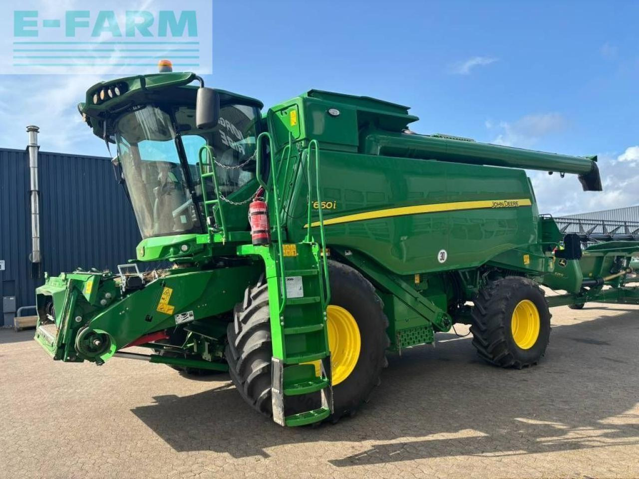 John Deere t 660 i 4wd - Combine harvester: picture 4 John Deere t 660 i 4wd - Combine harvester: picture 4