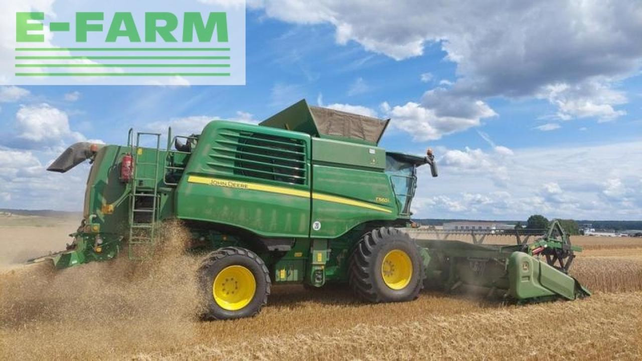 John Deere t560 + sw + sww - Combine harvester: picture 2 John Deere t560 + sw + sww - Combine harvester: picture 2
