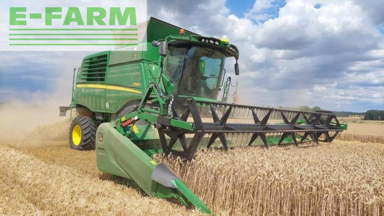 John Deere t560 + sw + sww - Combine harvester: picture 1 John Deere t560 + sw + sww - Combine harvester: picture 1
