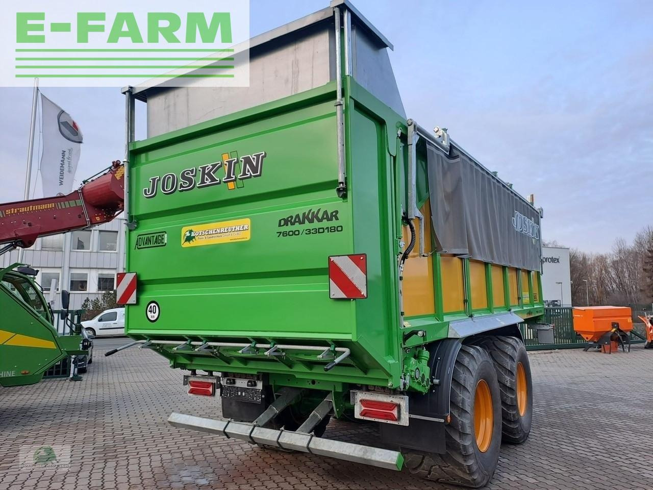 Joskin drakkar 7600/33d180 - Farm tipping trailer/ Dumper: picture 4 Joskin drakkar 7600/33d180 - Farm tipping trailer/ Dumper: picture 4