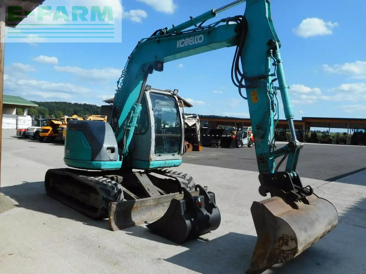 Kobelco sk 70 sr-1e ( 7.400kg ) - Mini excavator: picture 5 Kobelco sk 70 sr-1e ( 7.400kg ) - Mini excavator: picture 5