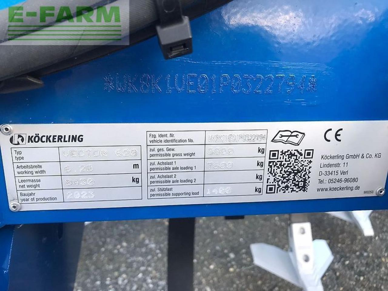Köckerling vector 620 - Cultivator: picture 4 Köckerling vector 620 - Cultivator: picture 4