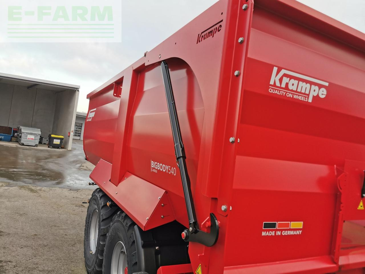 Krampe Big Body 540 - Farm tipping trailer/ Dumper: picture 4 Krampe Big Body 540 - Farm tipping trailer/ Dumper: picture 4