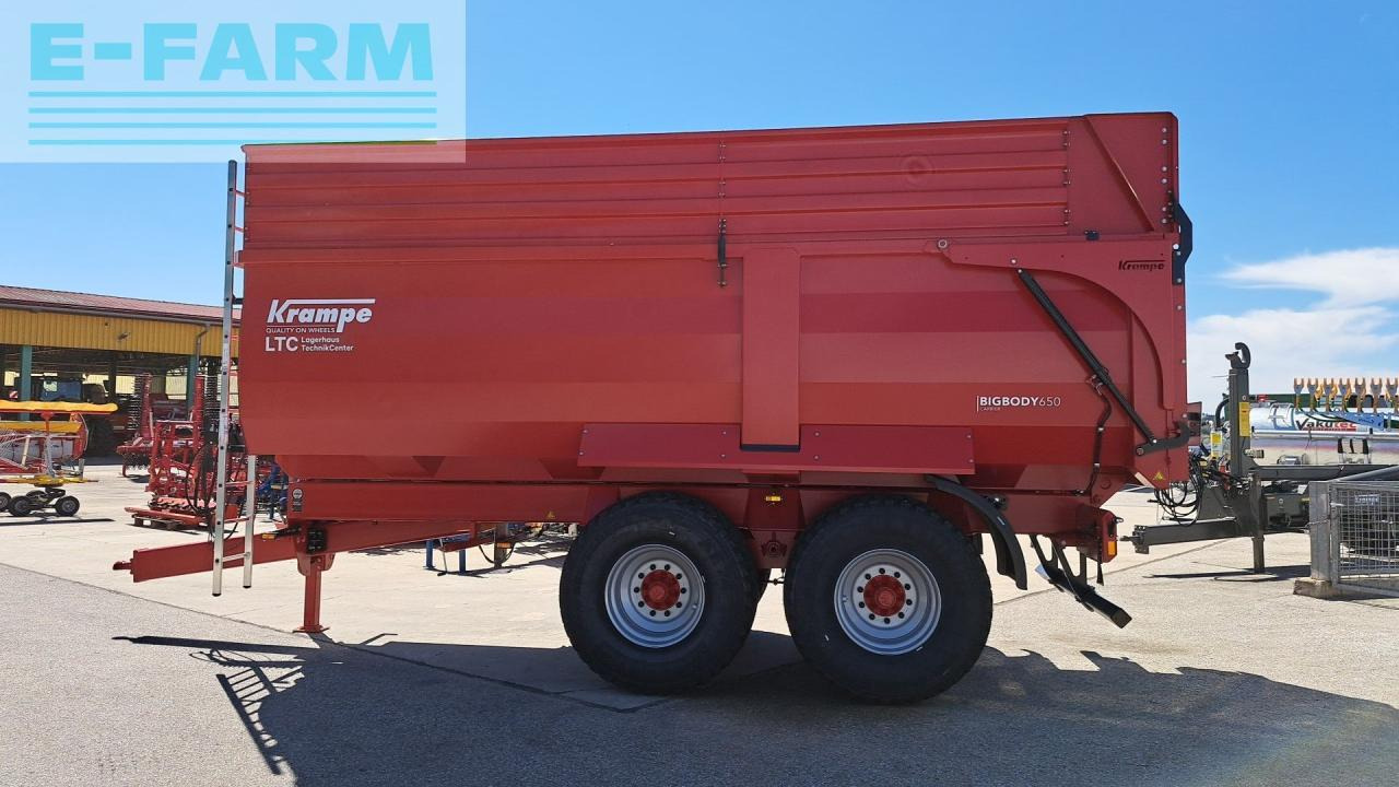 Krampe Big Body 650 Carrier - Farm tipping trailer/ Dumper: picture 2 Krampe Big Body 650 Carrier - Farm tipping trailer/ Dumper: picture 2