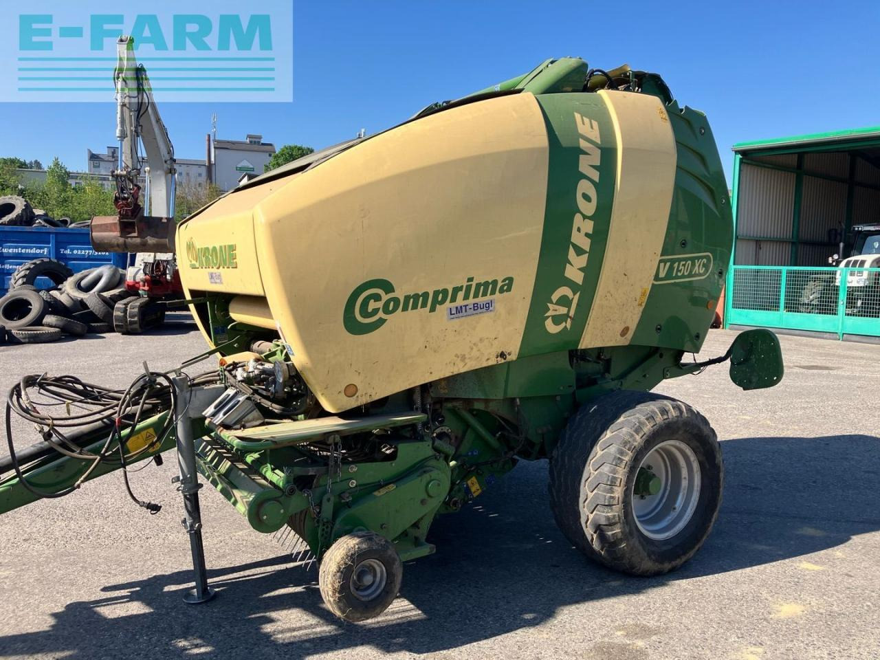 Krone V 150 XC - Square baler: picture 1 Krone V 150 XC - Square baler: picture 1