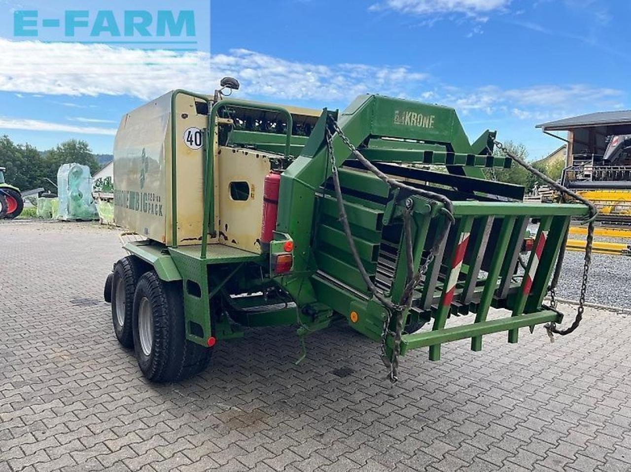 Krone big pack 120-80 - Square baler: picture 4 Krone big pack 120-80 - Square baler: picture 4