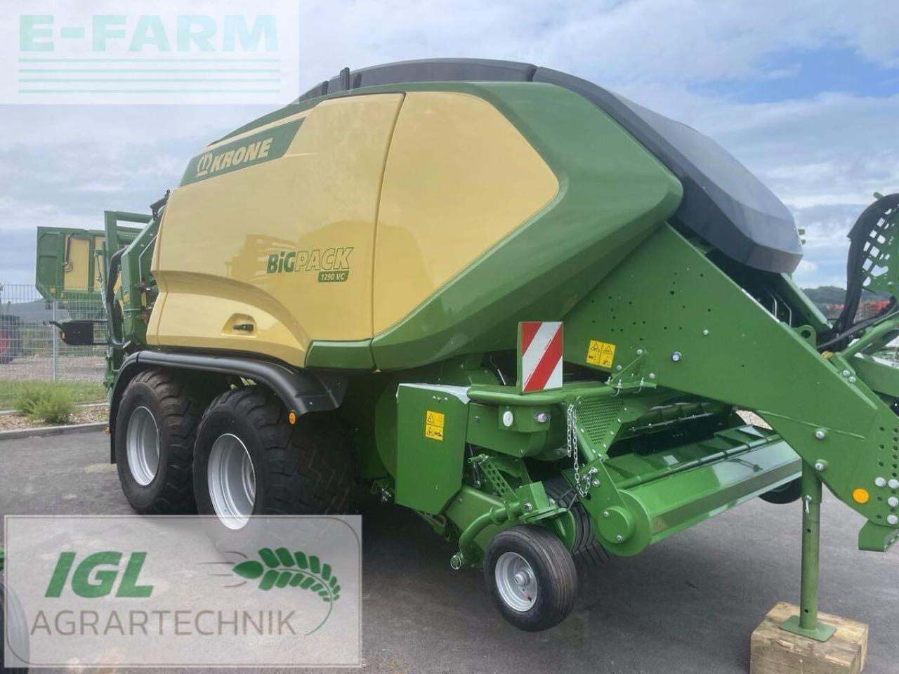 Krone big pack 1290 vc (bp405-11) - Square baler: picture 1 Krone big pack 1290 vc (bp405-11) - Square baler: picture 1