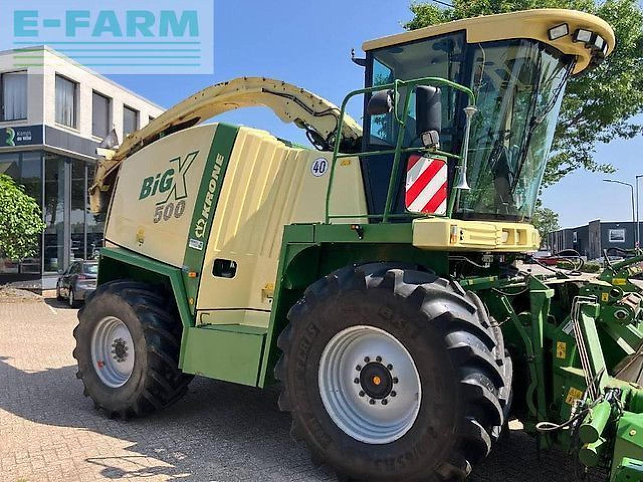 Krone big x 500 - Forage harvester: picture 4 Krone big x 500 - Forage harvester: picture 4