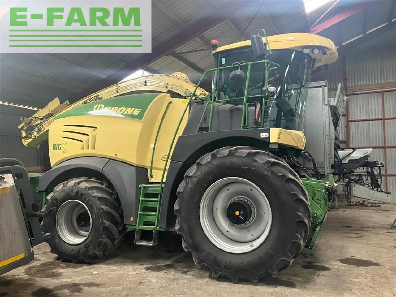 Krone big x 630 - Forage harvester attachment: picture 1 Krone big x 630 - Forage harvester attachment: picture 1