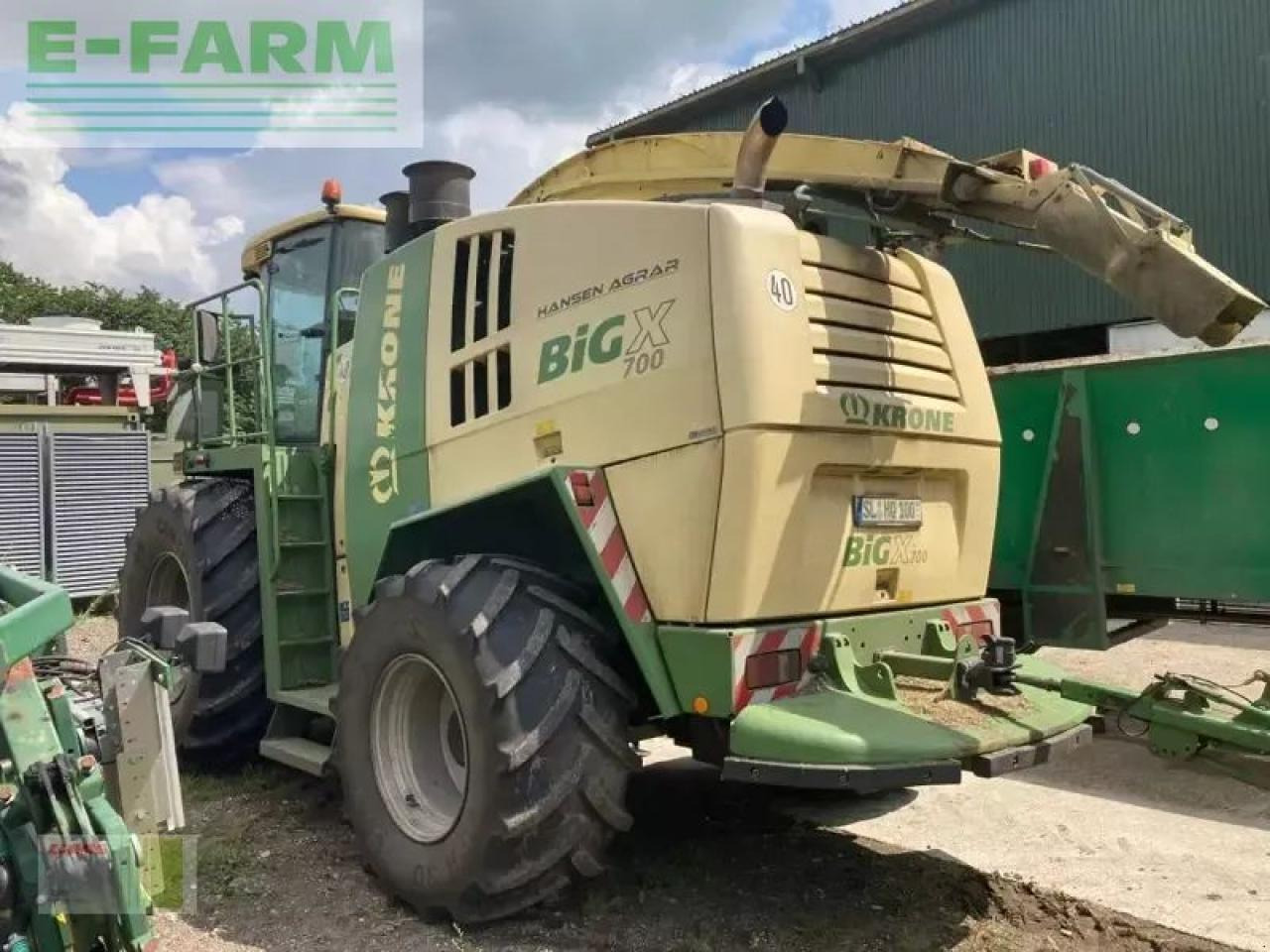 Krone big x 700 - Forage harvester: picture 1 Krone big x 700 - Forage harvester: picture 1