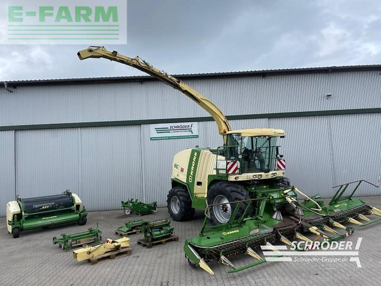 Krone big x 700 + easycollect 903 + easyflow - Forage harvester: picture 1 Krone big x 700 + easycollect 903 + easyflow - Forage harvester: picture 1