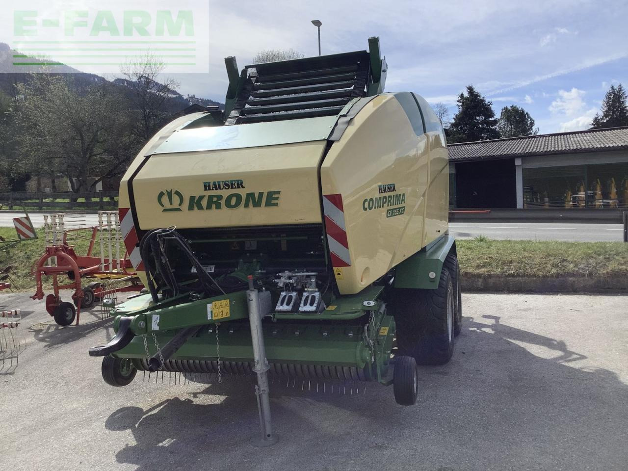 Krone comprima cf 155 xc - Square baler: picture 3 Krone comprima cf 155 xc - Square baler: picture 3