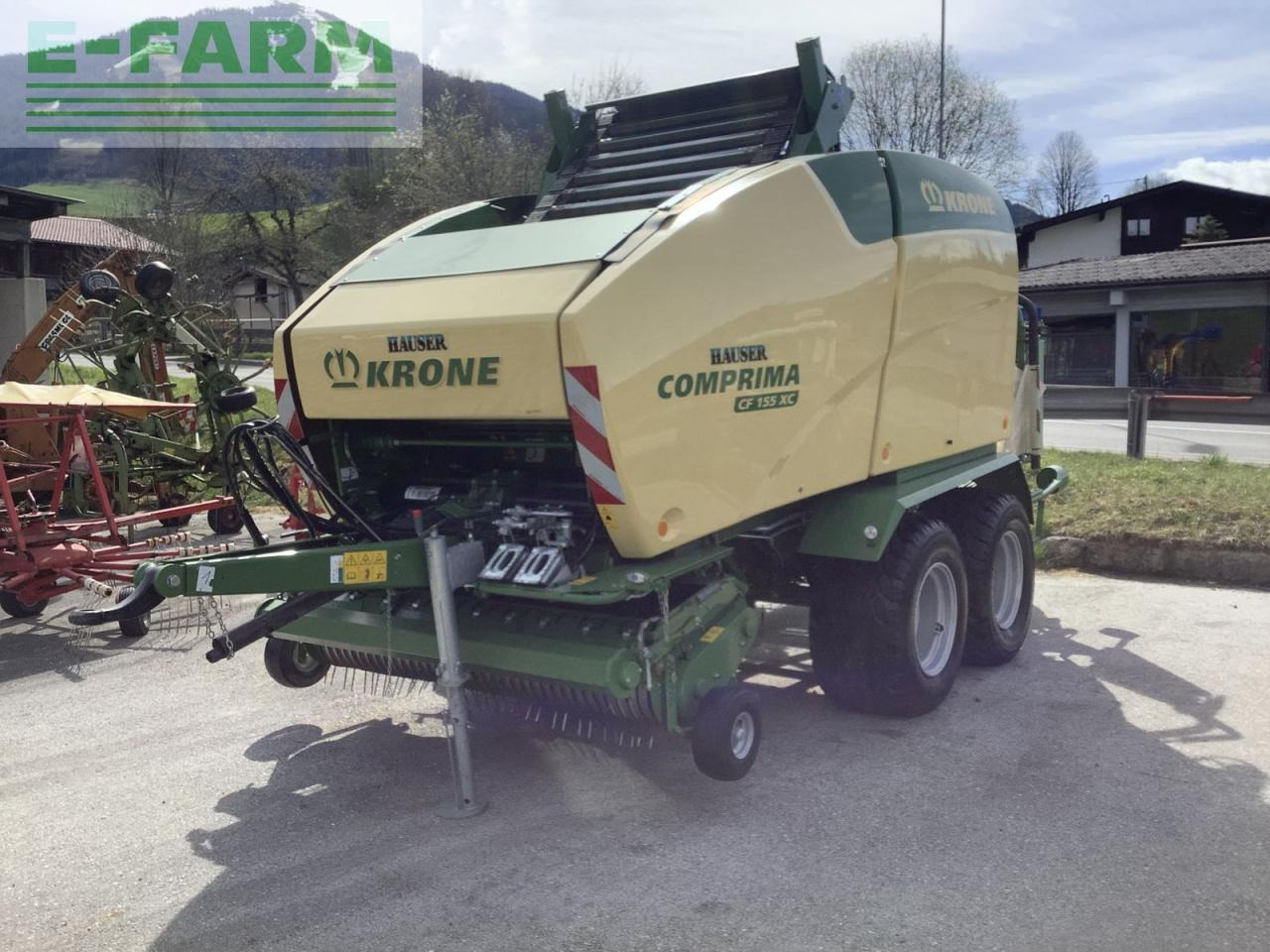 Krone comprima cf 155 xc - Square baler: picture 2 Krone comprima cf 155 xc - Square baler: picture 2