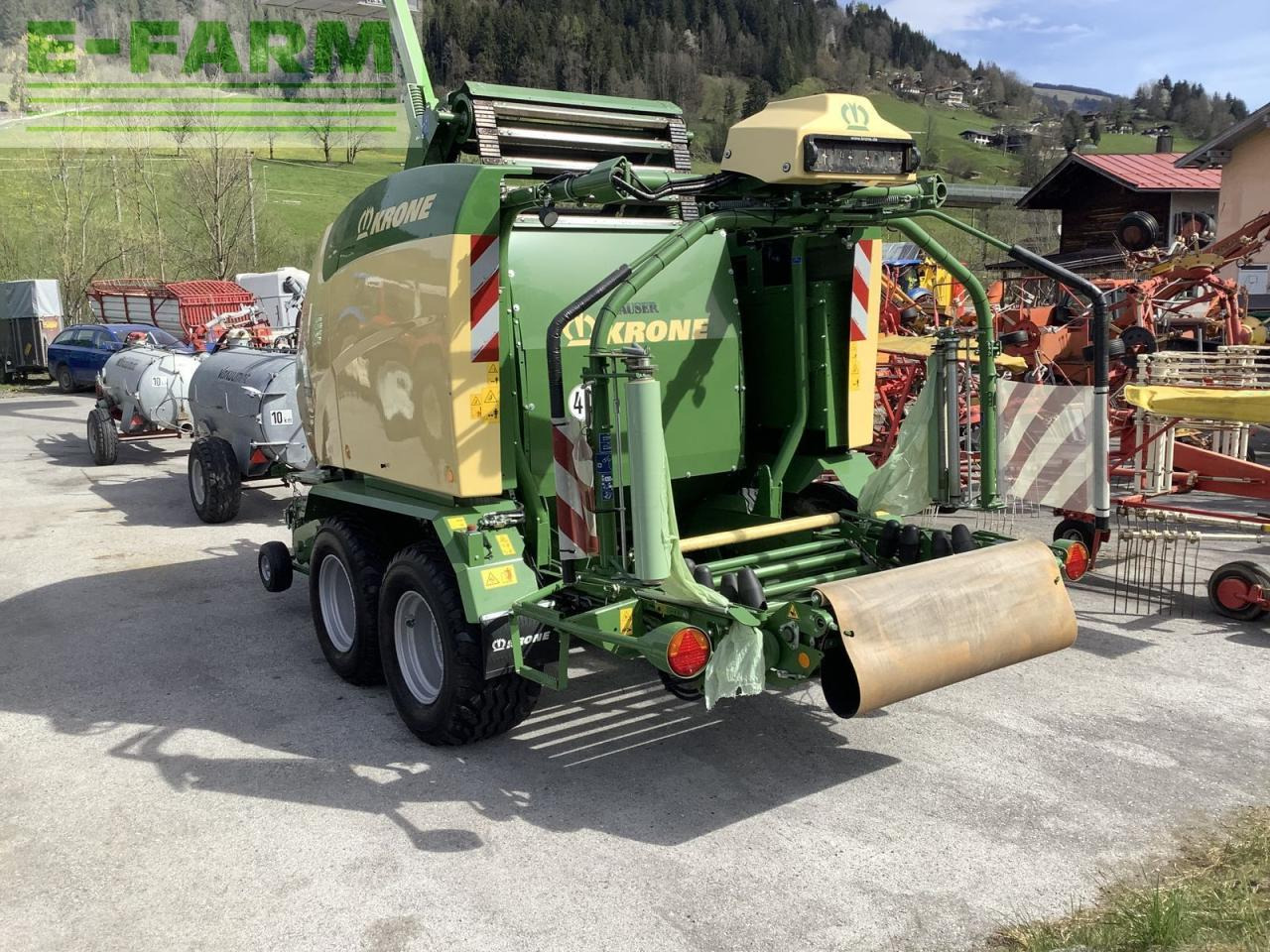 Krone comprima cf 155 xc - Square baler: picture 5 Krone comprima cf 155 xc - Square baler: picture 5