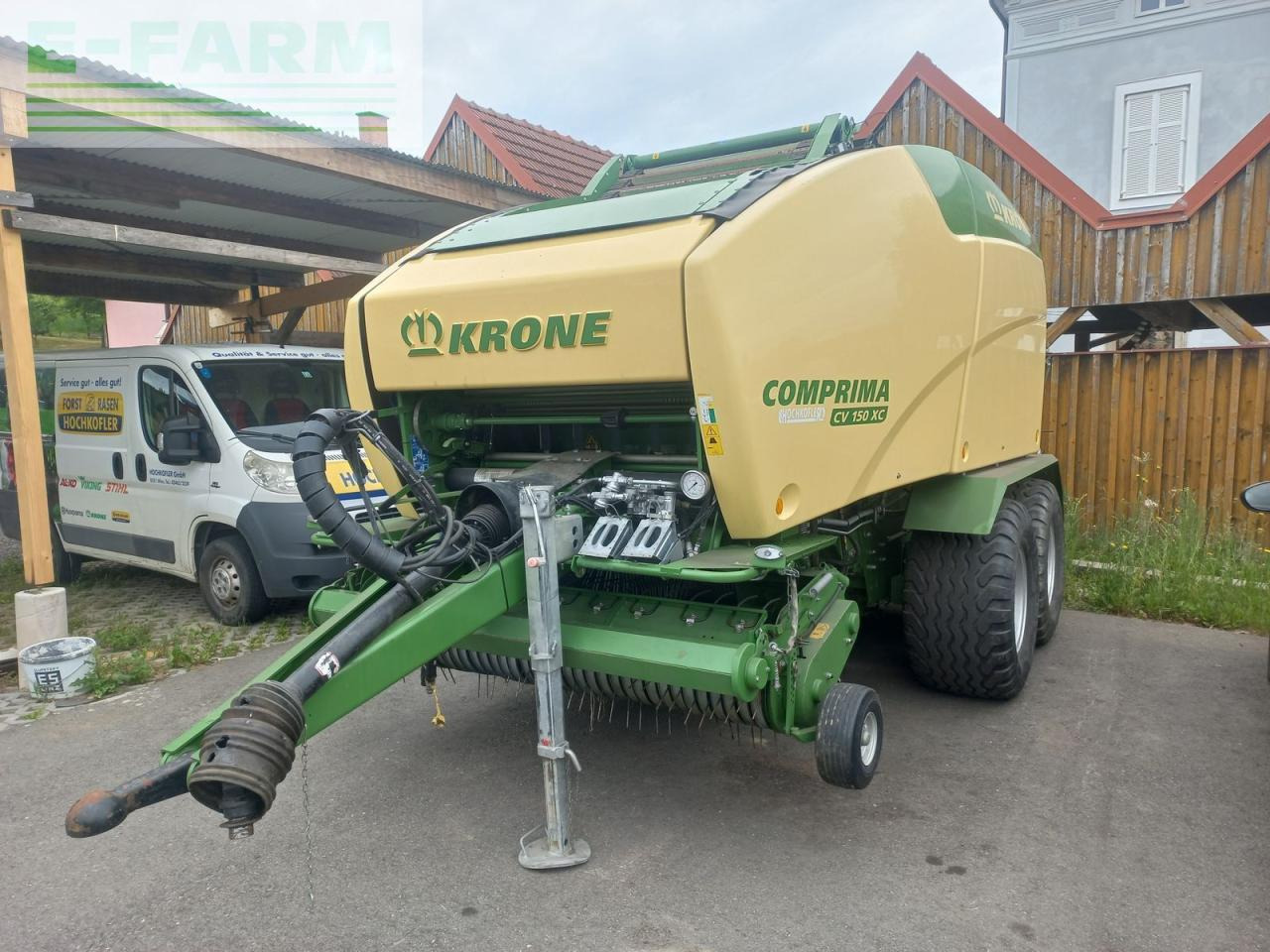 Krone cv 150 xc - Square baler: picture 3 Krone cv 150 xc - Square baler: picture 3