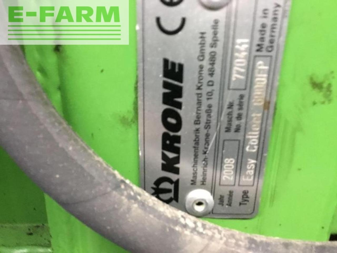 Krone easy collect 6000 fp - Maize harvester: picture 5 Krone easy collect 6000 fp - Maize harvester: picture 5