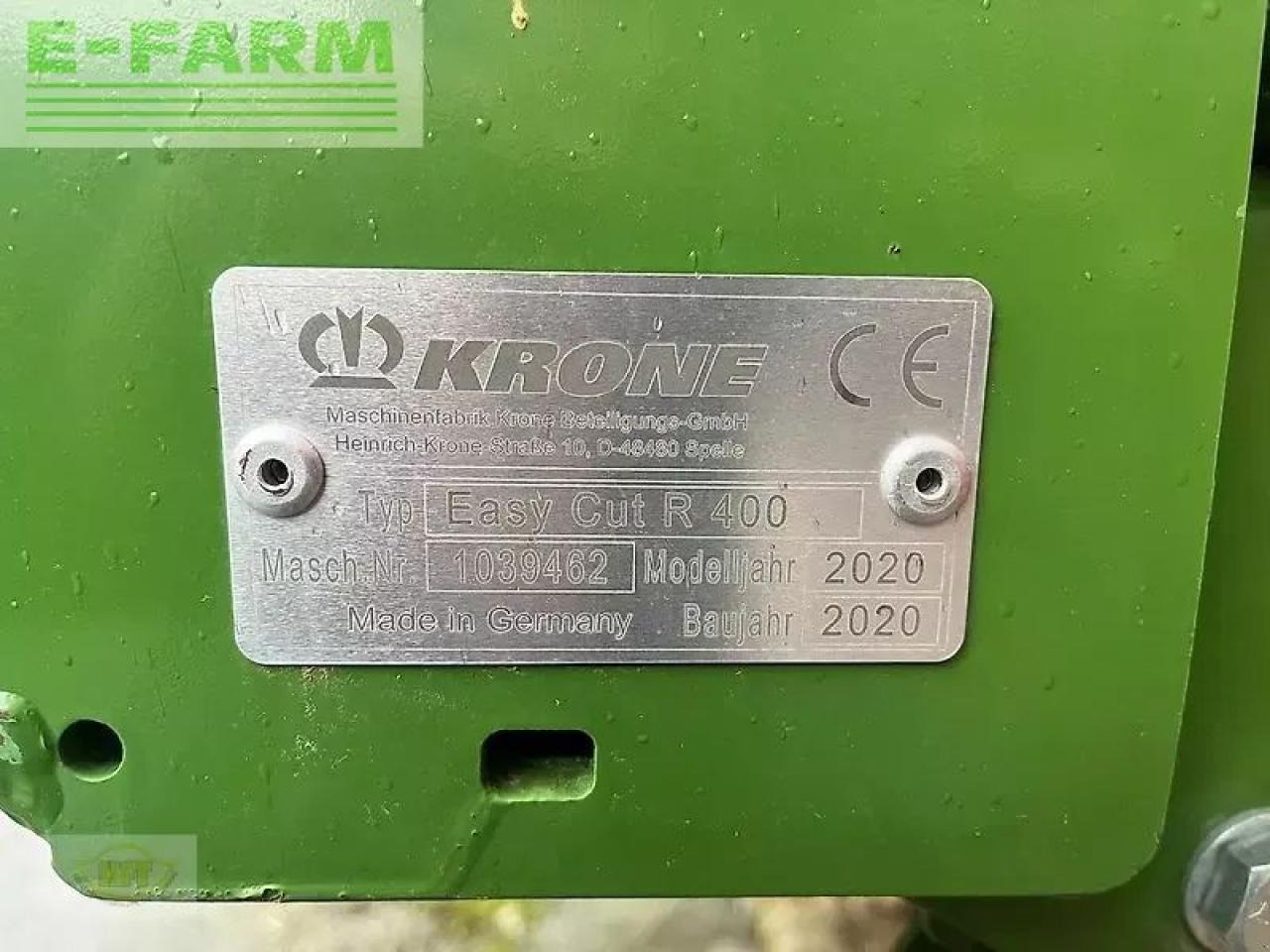 Krone easy cut r 400 - Mower: picture 5 Krone easy cut r 400 - Mower: picture 5