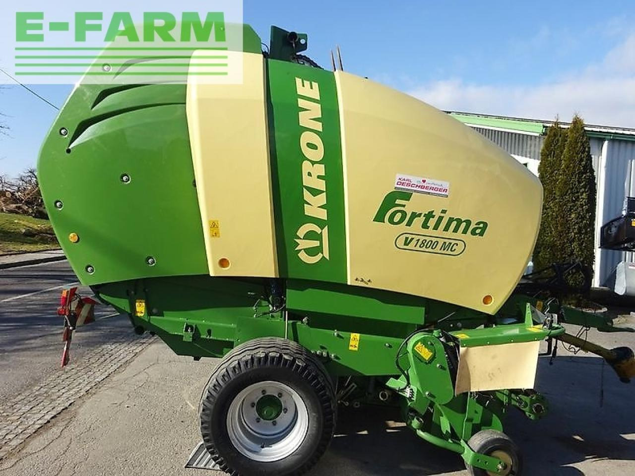 Krone fortima v 1800 mc rundballenpresse - Square baler: picture 4 Krone fortima v 1800 mc rundballenpresse - Square baler: picture 4