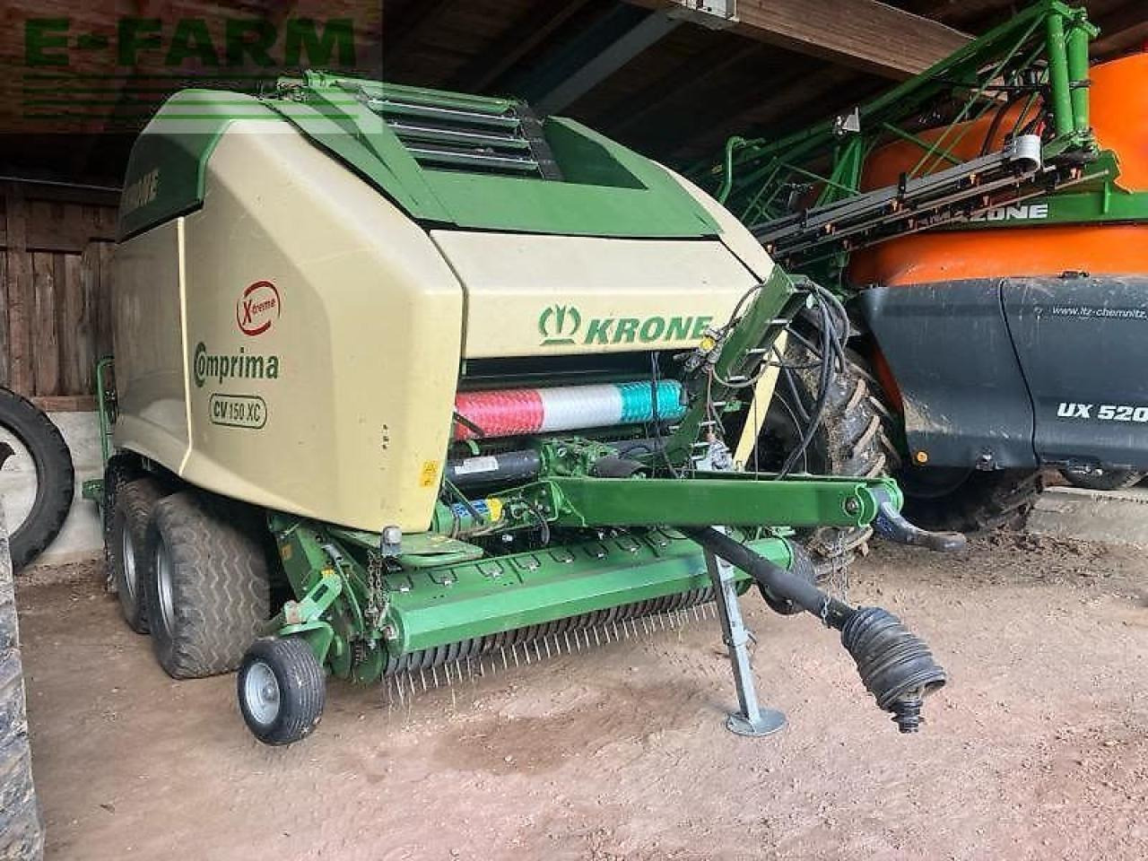 Krone gebr. comprima cv150xc presse - Square baler: picture 2 Krone gebr. comprima cv150xc presse - Square baler: picture 2