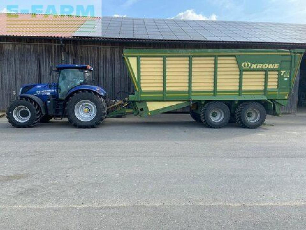 Krone tx 460 häcksel transportwagen zwangslenkung krat - Farm trailer: picture 1 Krone tx 460 häcksel transportwagen zwangslenkung krat - Farm trailer: picture 1