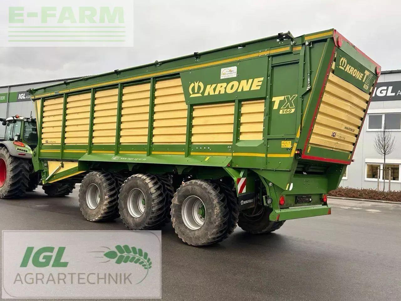 Krone tx 560 - Farm tipping trailer/ Dumper: picture 3 Krone tx 560 - Farm tipping trailer/ Dumper: picture 3
