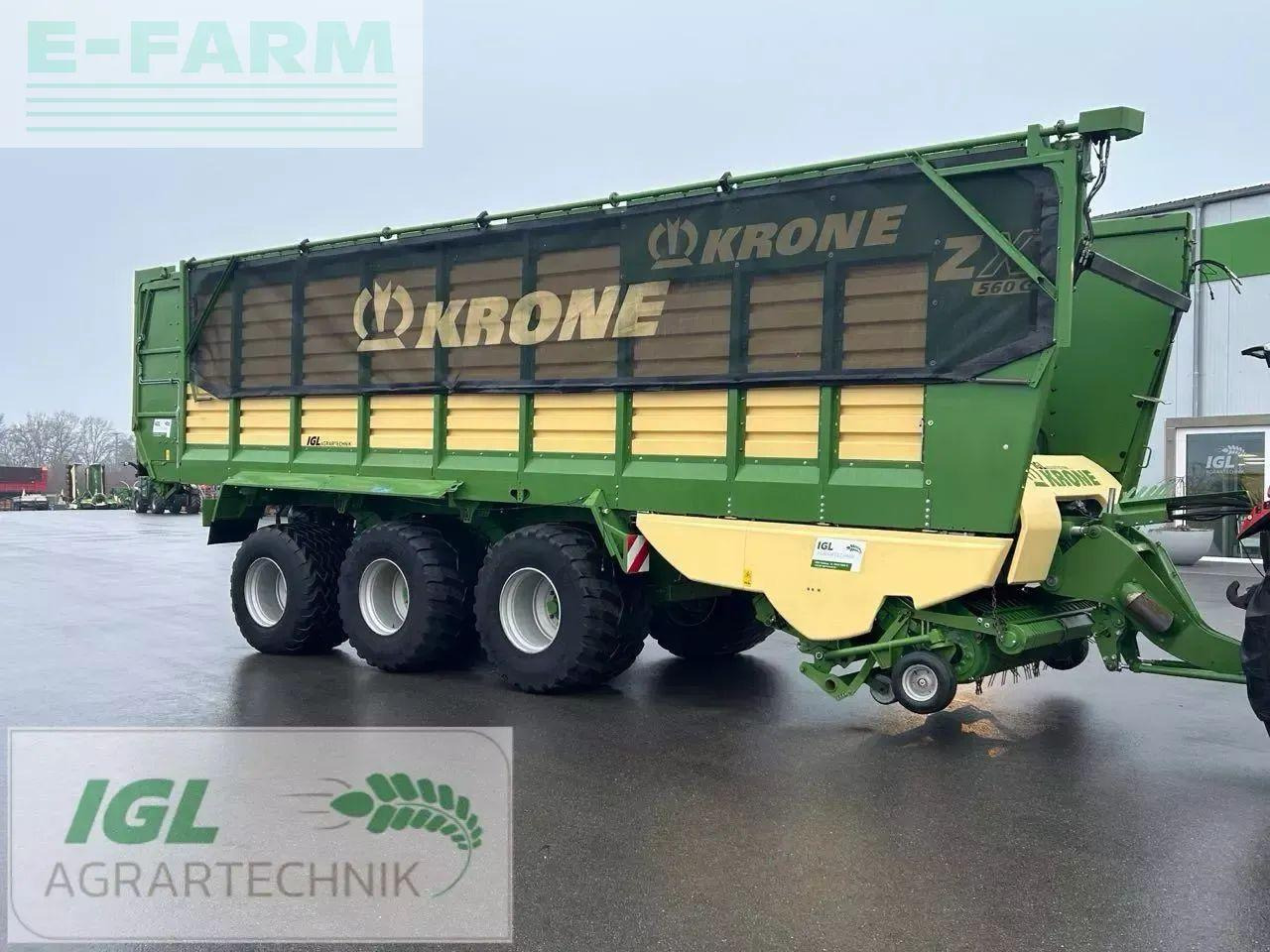 Krone zx 560 gl - Self-loading wagon: picture 2 Krone zx 560 gl - Self-loading wagon: picture 2