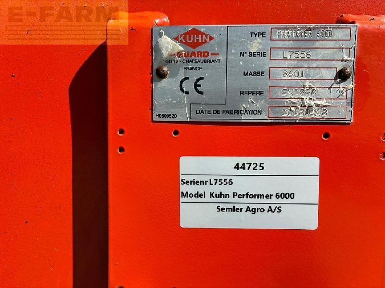 Kuhn performer 600 - Cultivator: picture 5 Kuhn performer 600 - Cultivator: picture 5