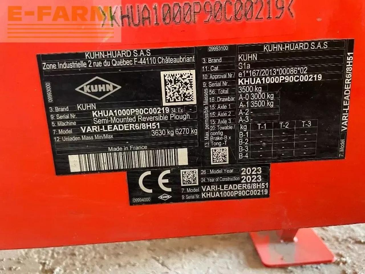 Kuhn vari-leader - Plow: picture 2 Kuhn vari-leader - Plow: picture 2