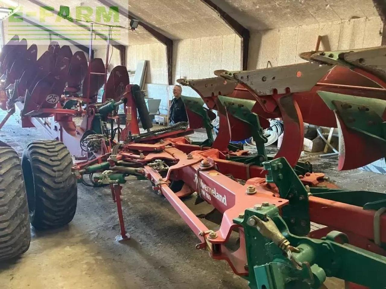 Kverneland pw100 - Plow: picture 4 Kverneland pw100 - Plow: picture 4