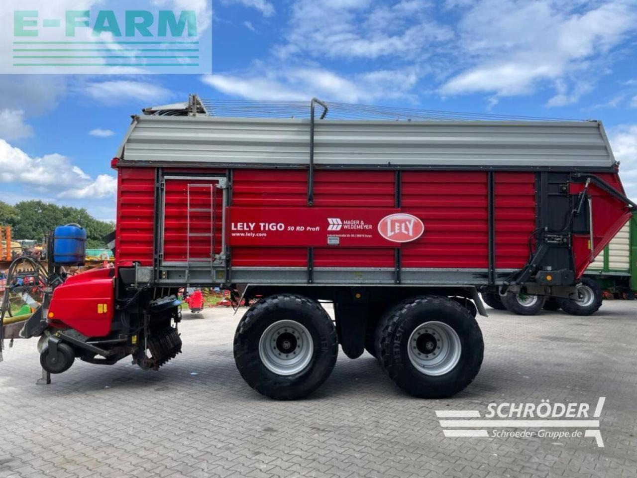 Lely tigo 50 rd profi - Farm tipping trailer/ Dumper: picture 4 Lely tigo 50 rd profi - Farm tipping trailer/ Dumper: picture 4