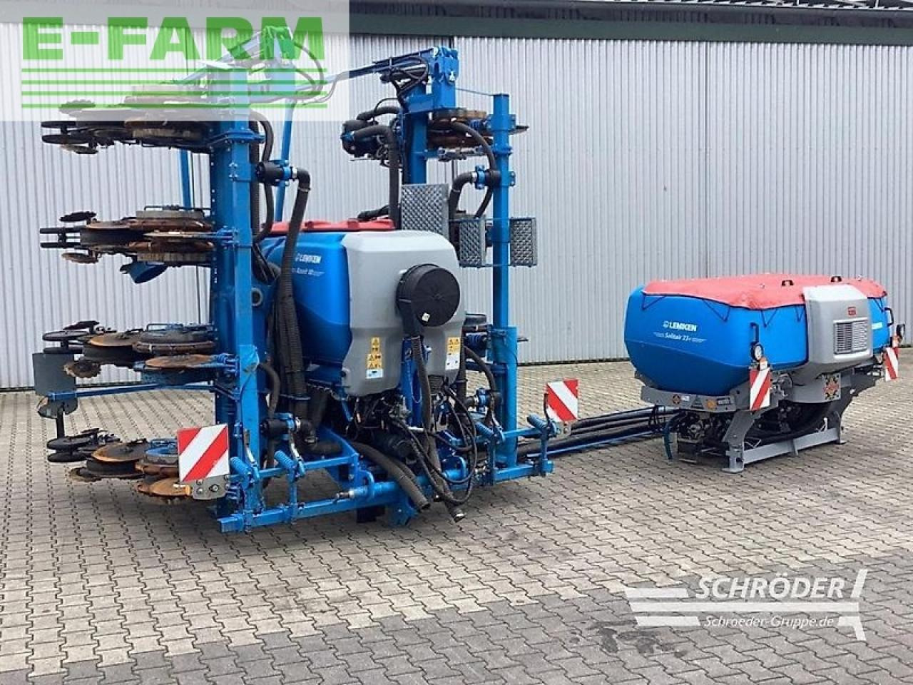 Lemken azurit 10 k 8 / solitair 23+/1900 - Seed drill: picture 1 Lemken azurit 10 k 8 / solitair 23+/1900 - Seed drill: picture 1