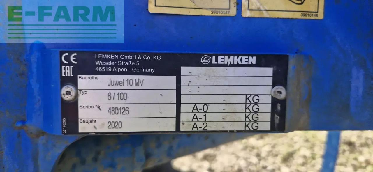 Lemken juwel 10mv - Plow: picture 3 Lemken juwel 10mv - Plow: picture 3