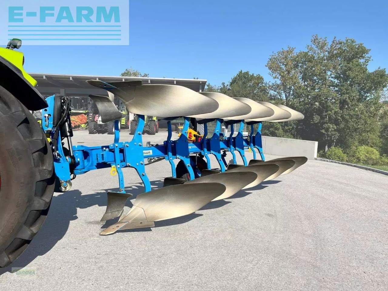 Lemken juwel 8 - 5 schar / 6 schar pflug - Plow: picture 1 Lemken juwel 8 - 5 schar / 6 schar pflug - Plow: picture 1