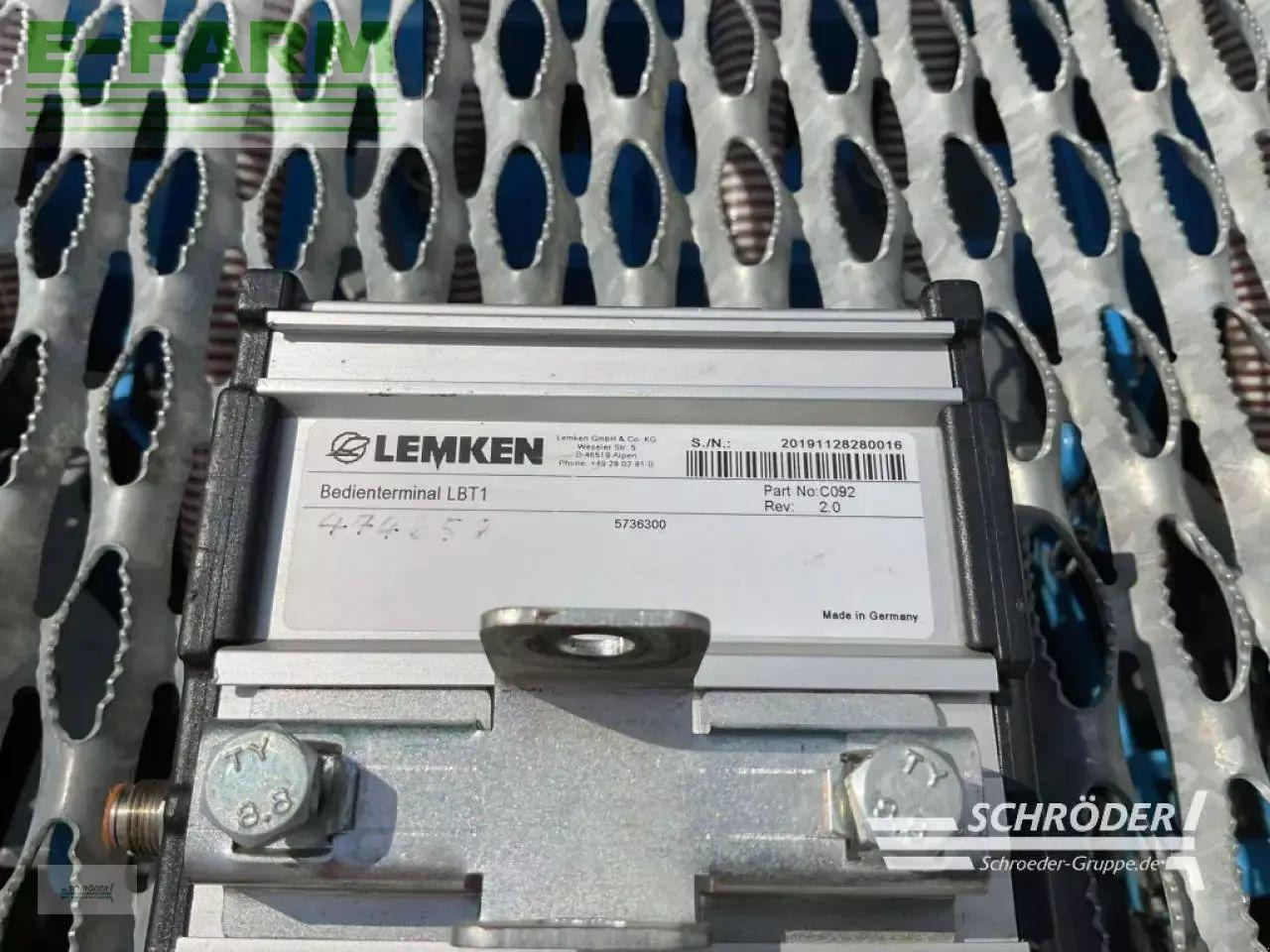 Lemken zirkon 8/300 + saphir 7/300-ds 125 - Combine seed drill: picture 2 Lemken zirkon 8/300 + saphir 7/300-ds 125 - Combine seed drill: picture 2