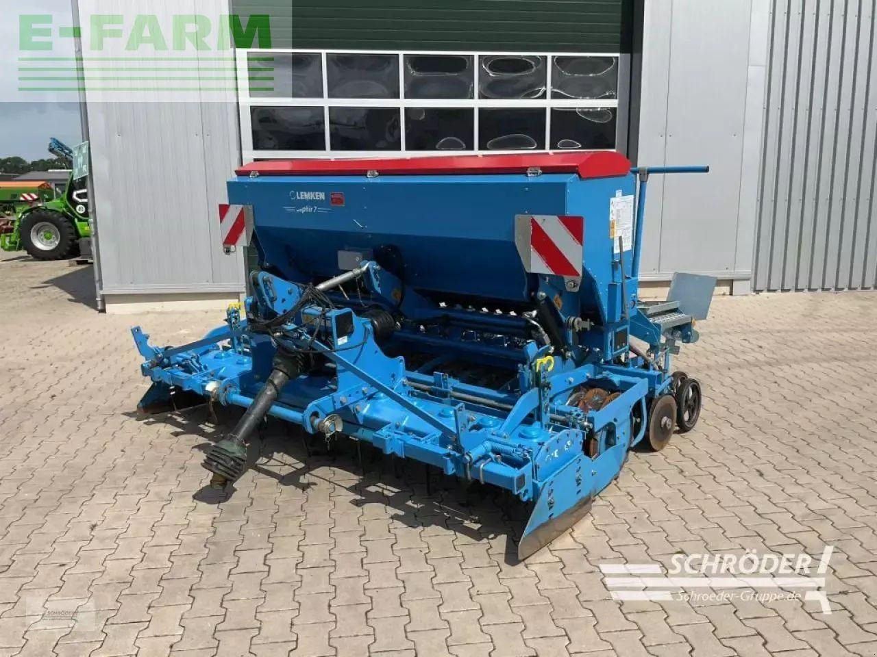 Lemken zirkon 8/300 + saphir 7/300-ds 125 - Combine seed drill: picture 1 Lemken zirkon 8/300 + saphir 7/300-ds 125 - Combine seed drill: picture 1