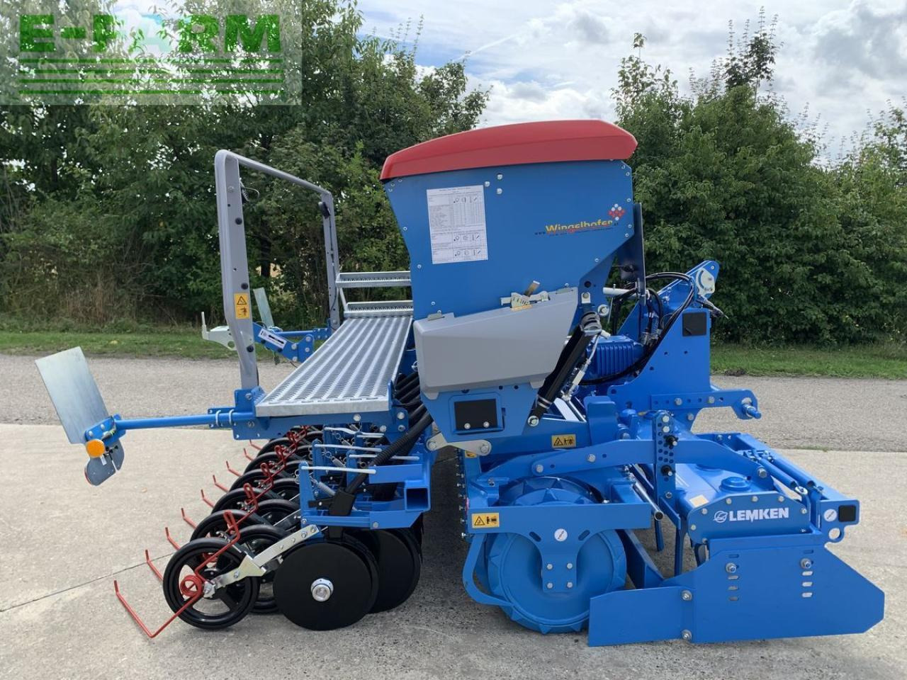 Lemken zirkon 8 & saphir 10 - Combine seed drill: picture 4 Lemken zirkon 8 & saphir 10 - Combine seed drill: picture 4