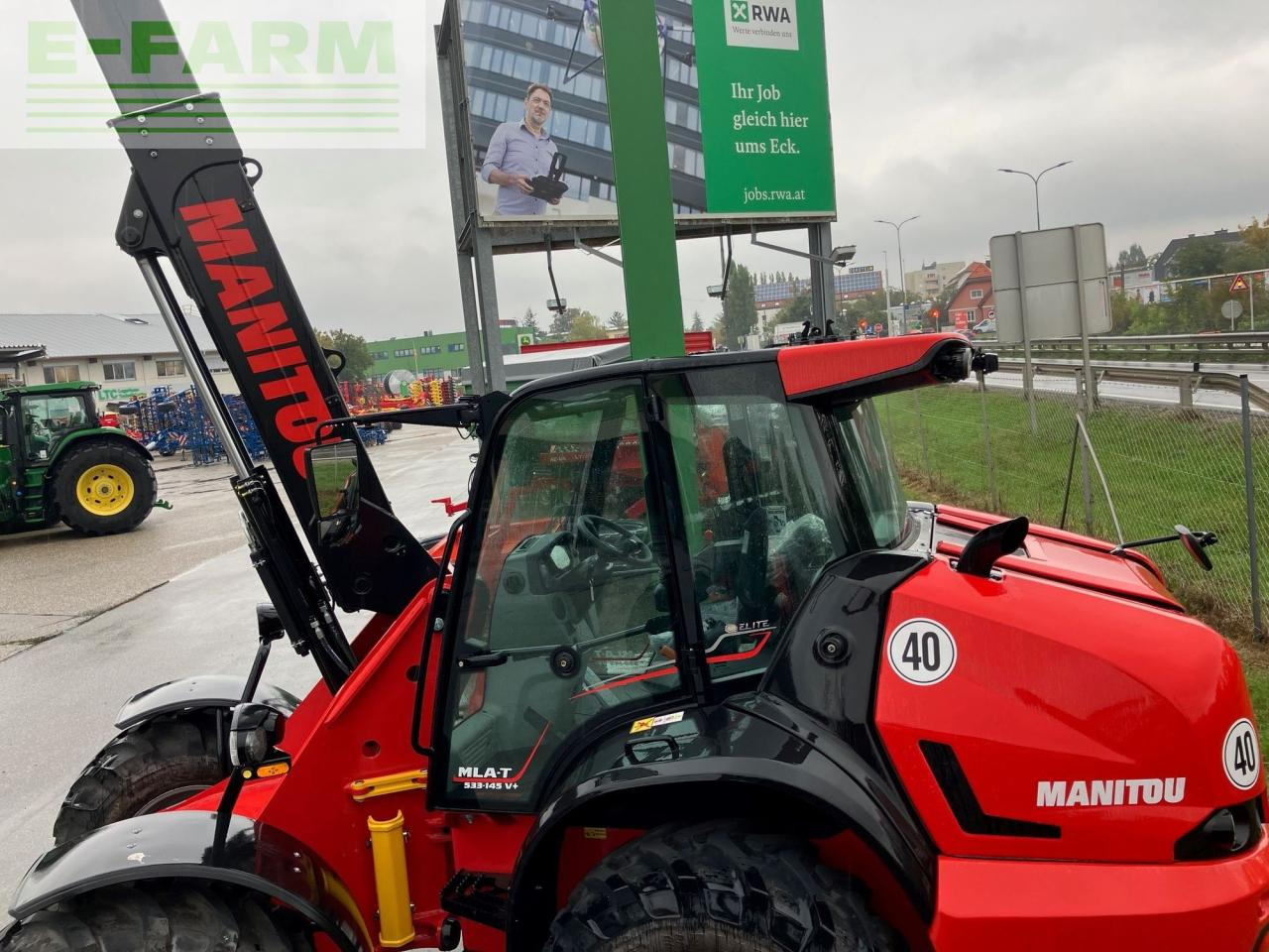 Manitou MLA533 Teleradlader - Telescopic wheel loader: picture 2 Manitou MLA533 Teleradlader - Telescopic wheel loader: picture 2