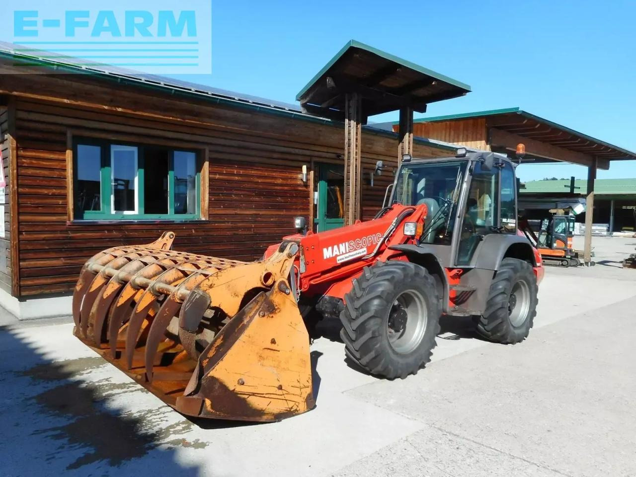 Manitou mla 628-120 lsu mit teleskoparm! - Mini excavator: picture 2 Manitou mla 628-120 lsu mit teleskoparm! - Mini excavator: picture 2